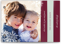 Snowflake Window Holiday Minibook&trade; Cards