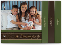 Snowflake Frame Holiday Minibook&trade; Cards