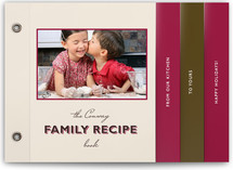 Chic Family recipe Holiday Minibooks