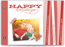 Chevron Cheer Holiday Minibook&trade; Cards
