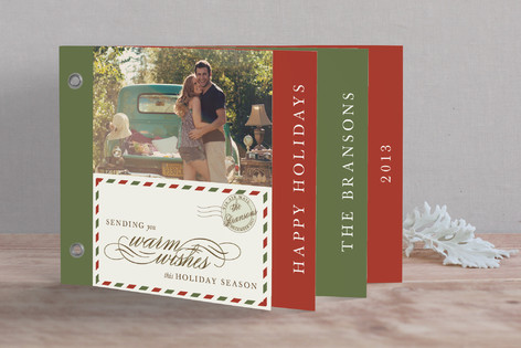 Airmail Holiday Minibook&trade; Cards