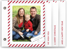Candy Cane Christmas Holiday Minibook&trade; Cards