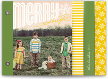 Merry Bright Cheer Holiday Minibook&trade; Cards