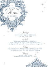 Winter Sparkle Holiday Party Menus