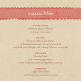 Yuletide Feast Holiday Party Menus, by stacey day