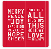 All the Stops Holiday Non-Photo Cards
