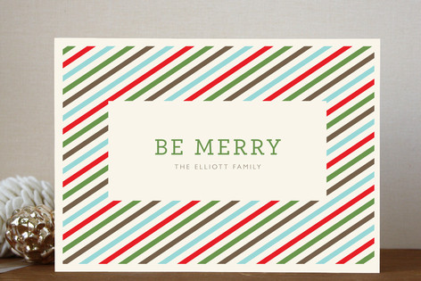 Twisted Peppermint Holiday Non-Photo Cards