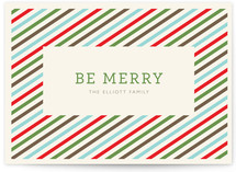 Twisted Peppermint Holiday Non-Photo Cards