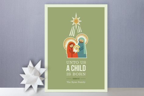 Isaiah 9:6 Holiday Non-Photo Cards