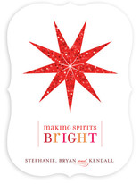 Bright Lantern Holiday Non-Photo Cards