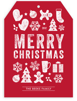 Christmas Dingbats Holiday Non-Photo Cards