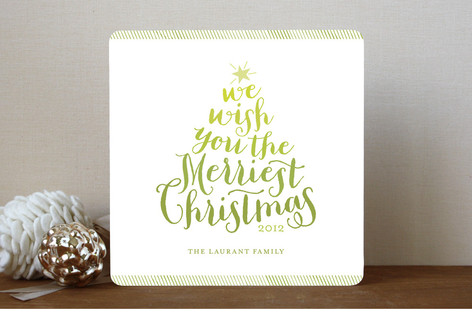 Ombre Holiday Non-Photo Cards
