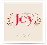 Serene Joy Holiday Non-Photo Cards