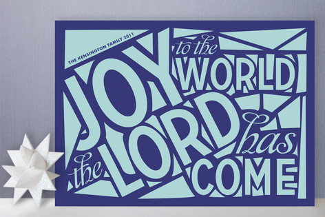 Exalting Joy Holiday Non-Photo Cards