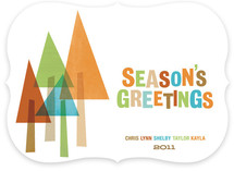 The Evergreens Holiday Non-Photo Cards