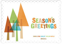 The Evergreens Holiday Non-Photo Cards