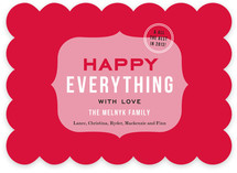 A Holiday Greeting Holiday Non-Photo Cards