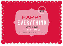 A Holiday Greeting Holiday Non-Photo Cards