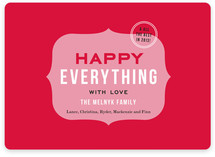 A Holiday Greeting Holiday Non-Photo Cards
