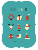 Iconic Xmas Holiday Non-Photo Cards