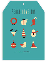 Iconic Xmas Holiday Non-Photo Cards