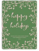 Winter Garden Holiday Non-Photo Cards