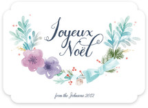 Noel Wreath Holiday Non-Photo Cards