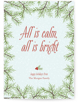 Calm & Bright Holiday Non-Photo Cards