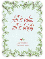 Calm & Bright Holiday Non-Photo Cards