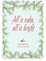 Calm & Bright Holiday Non-Photo Cards