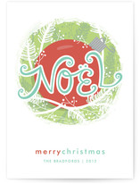 Nestled Noel Holiday Non-Photo Cards
