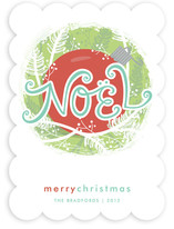 Nestled Noel Holiday Non-Photo Cards