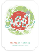 Nestled Noel Holiday Non-Photo Cards