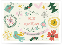 Naive Noel Holiday Non-Photo Cards
