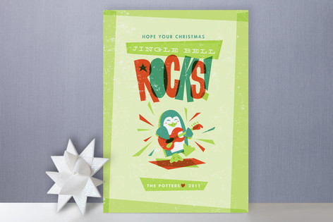 Jingle Bell Rocks Holiday Non-Photo Cards