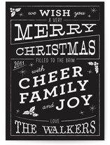 Christmas Cafe Holiday Non-Photo Cards