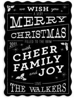 Christmas Cafe Holiday Non-Photo Cards