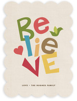 Believe Always Holiday Non-Photo Cards