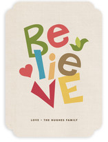Believe Always Holiday Non-Photo Cards