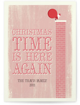Christmas Time Again Holiday Non-Photo Cards
