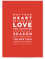 Earnest Holiday Non-Photo Cards