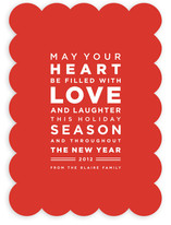Earnest Holiday Non-Photo Cards