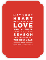 Earnest Holiday Non-Photo Cards