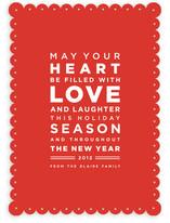 Earnest Holiday Non-Photo Cards