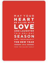 Earnest Holiday Non-Photo Cards