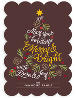 Be Merry and Bright Holiday Non-Photo Cards