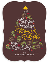 Be Merry and Bright Holiday Non-Photo Cards