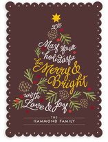 Be Merry and Bright Holiday Non-Photo Cards