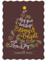 Be Merry and Bright Holiday Non-Photo Cards