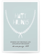 Delicate Garland Holiday Non-Photo Cards